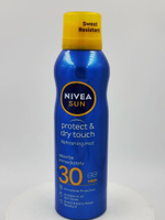 Солнцезащитный спрей Nivea Sun Protect & Dry Touch SPF30 200 мл (Германия)