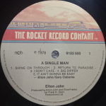 Elton John / A Single Man (LP)
