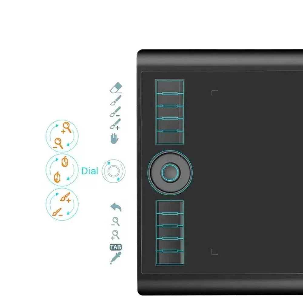 Графический планшет GAOMON M10K PRO