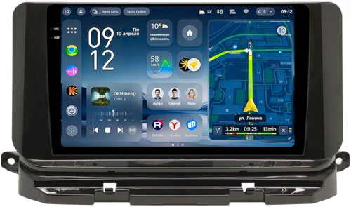 Магнитола для Skoda Octavia A8 2020-2024+ (поддержка климата, тест МСК) - Teyes CC4-PRO монитор 10.36" 2K QLED на Android 13, Быстрейшая, Snapdragon 778G, ИИ, CarPlay, DSP, 4G SIM-слот