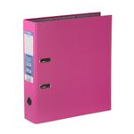 Регистратор PVC 75 мм, 10 шт, Classic A4 арочный механизм, розовый 251798, Expert Complete