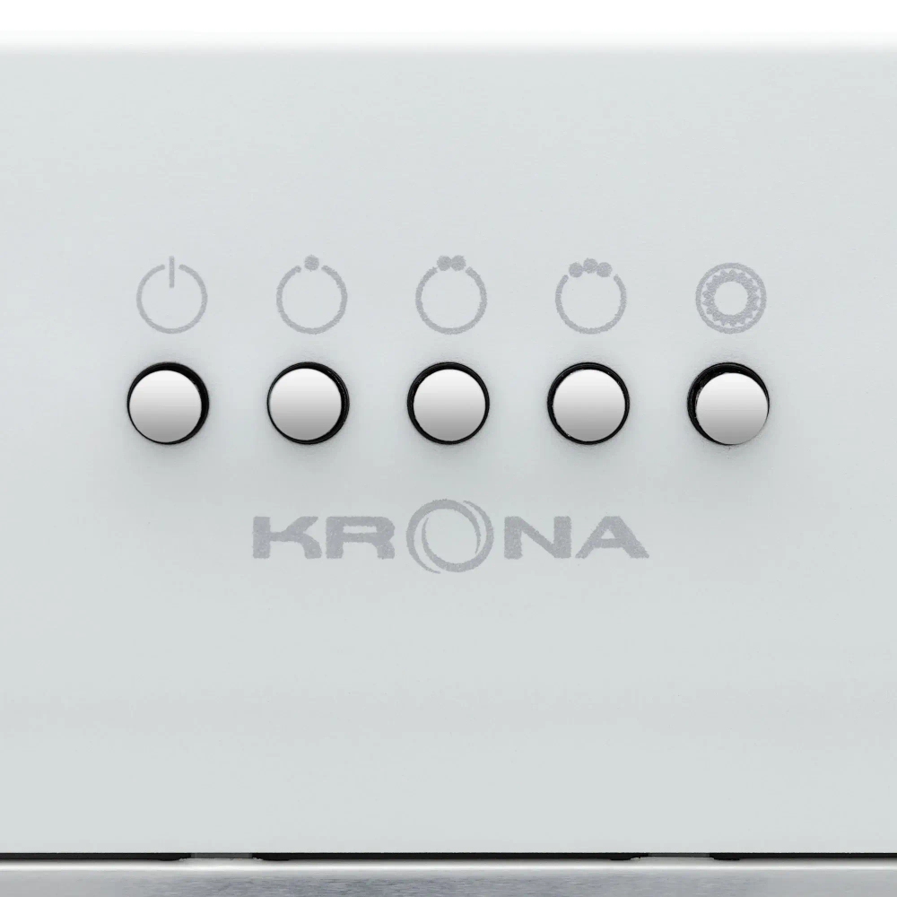 Встраиваемая вытяжка Krona LUISA 600 WHITE PB