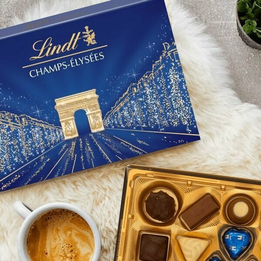 Шоколадные конфеты ассорти Lindt Champs-Elysees 17 конфет 182 г (Франция)