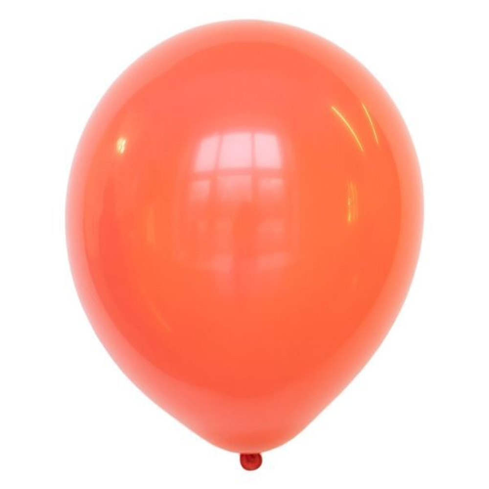 Воздушные шары с гелием и обработкой Декоратор BRITE RED Ярко-красный 050 12"/30 см