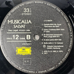 Бах Сборник Musicalia 12 (Испания 1986)