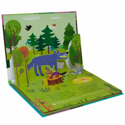 Книжка панорамка. На опушке леса 3+