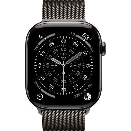 Умные часы Apple Watch Series 11 42 мм Titanium Milanese Loop Серый Slate