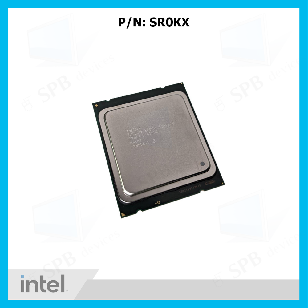 Процессор Intel Xeon E5-2670 v1 Sandy Bridge-EP (2600MHz, LGA2011, L3 20480Kb), SR0KX, oem