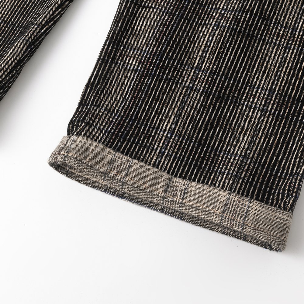 Брюки Ymkashix Velvet Tartan
