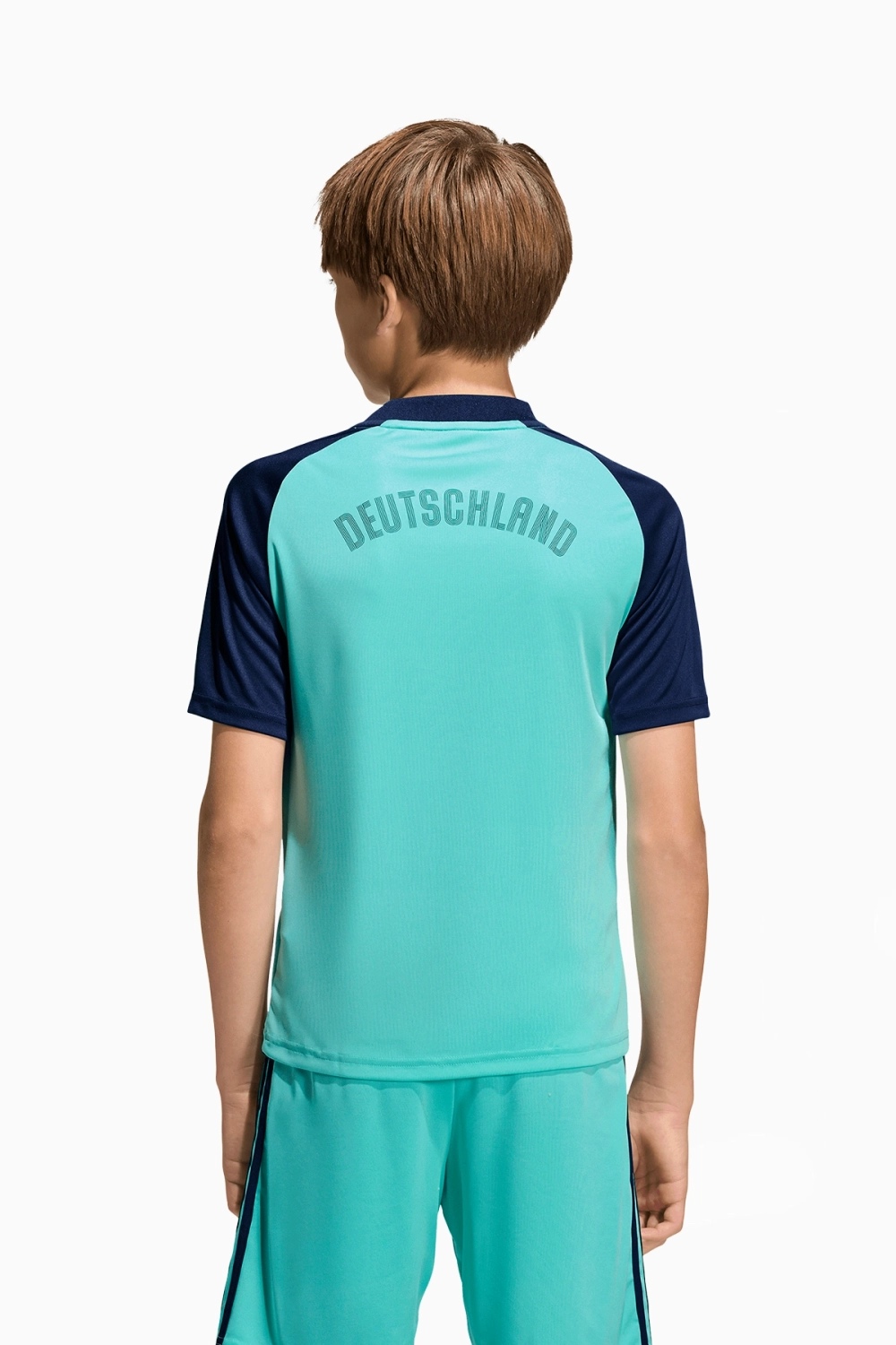 Футболка adidas Originals Germany 2026 Pre-Match Junior - бирюзовый