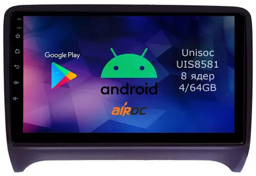 Магнитола для AUDI TT 2006-2014 (8J) - Airok RM-3606 Android 12, SIM-слот