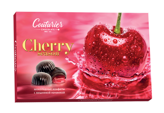 Конфеты шоколадные CHERRY SEASON / "Вишневая" / наборы конфет 96 гр*30 шт