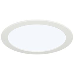 Светильник светодиодный встраиваемый Даунлайт ЭРА LED 1-24-6K Slim панель 24Вт 6500К круглый | Downlight