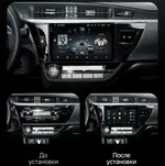 Магнитола для Toyota Corolla 2013-2016 - AIROC 2K RI-1103 Android 12, Быстрая, QLed+2K, CarPlay, SIM-слот