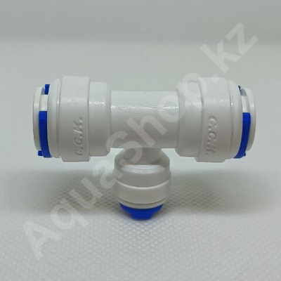 Фитинг QT-03C тройник "T" 3/8"(f) x 3/8"(f) x 1/4"(f) (4UT46)