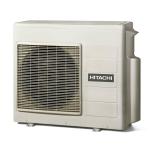 Мультисплит система на 3 комнаты Hitachi RAK-18QXE x 3 / RAM-53NP3E
