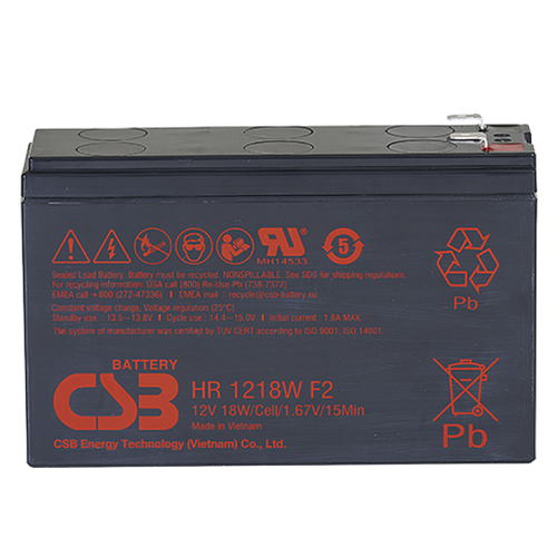 Аккумулятор CSB HR1218W F2