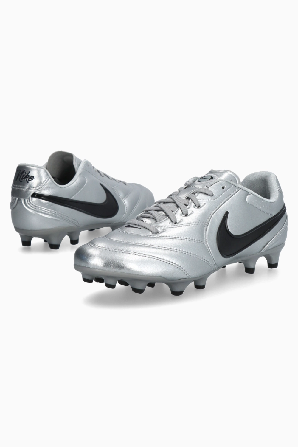 Бутсы Nike Tiempo Ligera Pro FG - серебряный