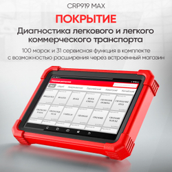 Диагностический мультимарочный сканер Launch CRP919 MAX LNC-190
