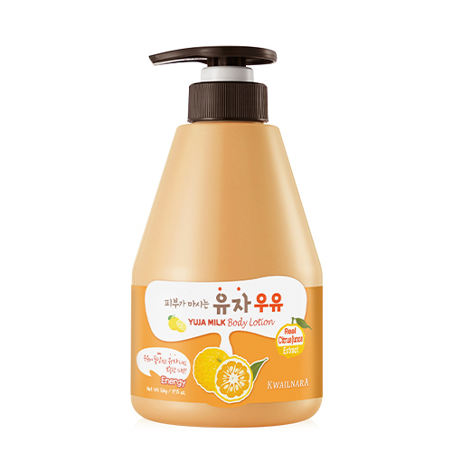 Welcos Kwailnara Yuja Milk Body Lotion лосьон для тела с экстрактом юдзу