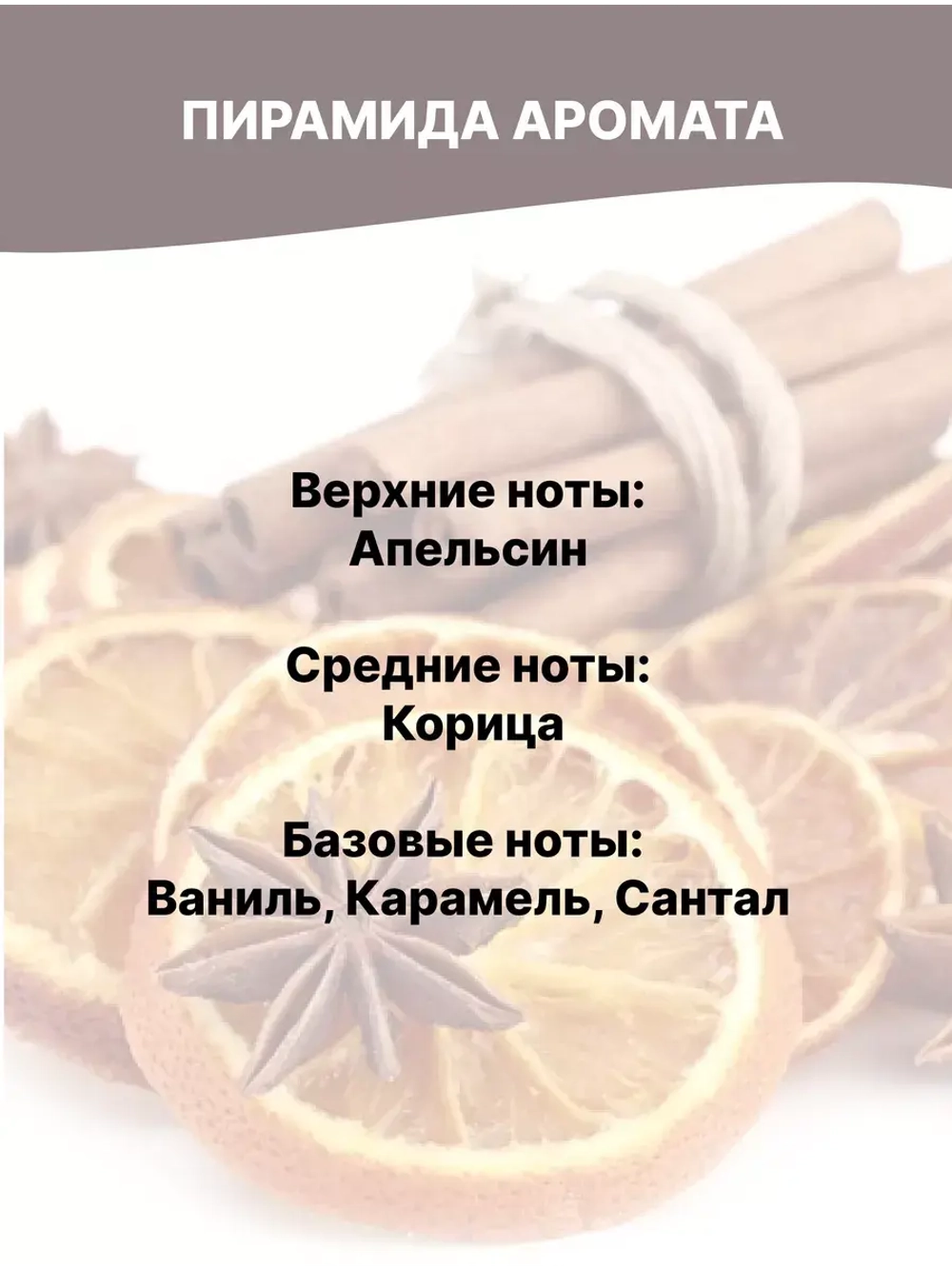 Отдушка Апельсин и корица 100 гр