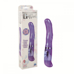 Фиолетовый вибромассажёр точки G PLATINUM EDITION G WAND - 12,75 см.