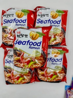 Лапша Nongshim Seafood Ramyun Морепродукты ,5шт