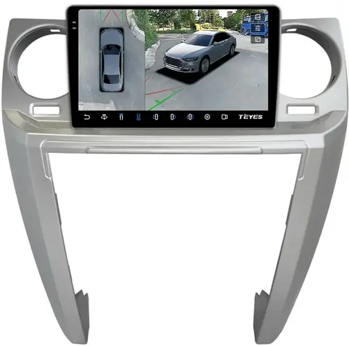 Магнитола для Land Rover Discovery 3 2005-2009 (прямые углы) - Teyes CC3-2K-360 на Android 10, Быстрая, 2K QLED, CarPlay, 4G SIM-слот, 4 камеры в комплекте