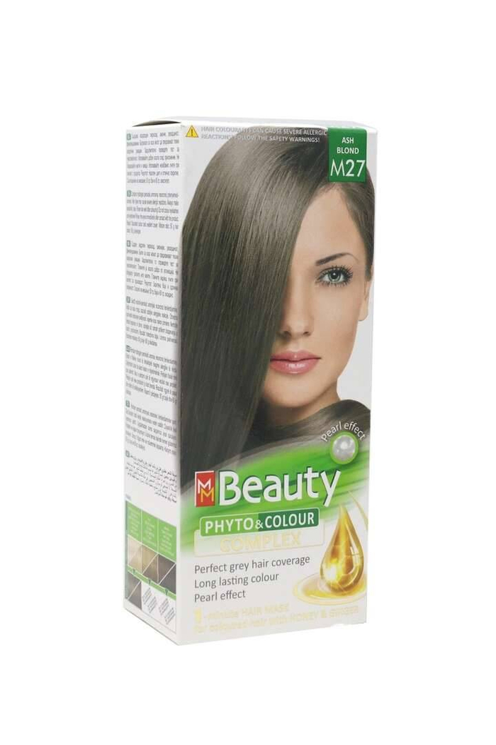 MM Beauty краска для волос M27 Пепельно-русый *20
