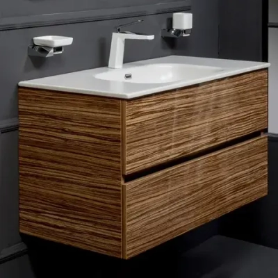 Тумба без раковины Armadi Art Vallessi 100*46 см ZEBRANO 2 полки 837-100-Z