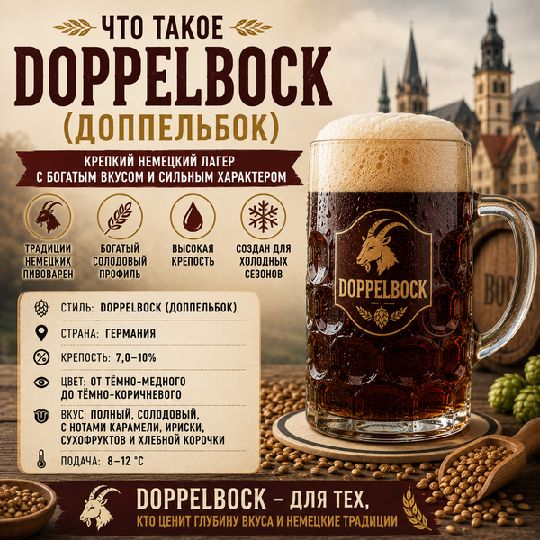 Что такое Doppelbock (Доппельбок)