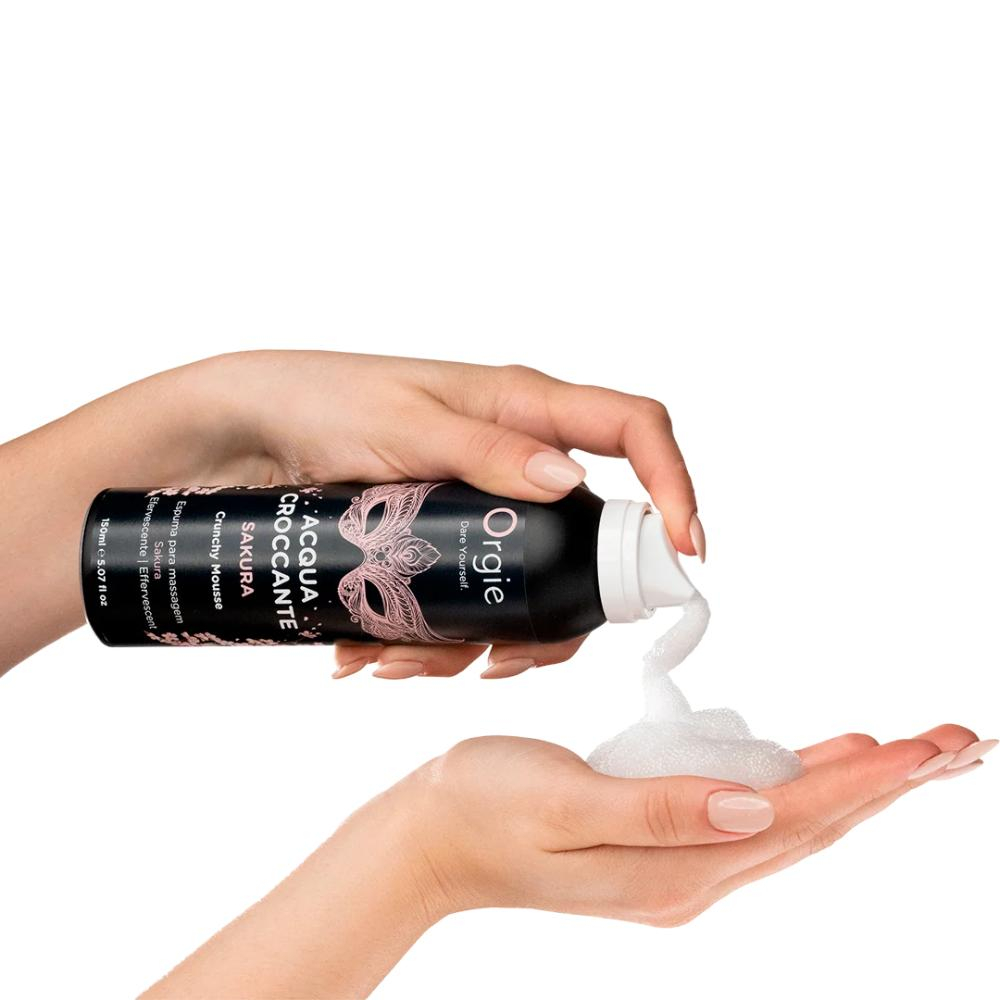 Массажный мусс "ACQUA CROCCANTE SAKURA" Orgie (150 мл)