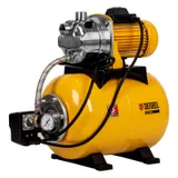 Насосная станция PS-1000X, 1000 Вт, 3500 л/ч, ресивер 24 л, напор 44 м, нержавейка Denzel — фото 1