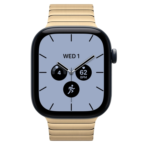 Умные часы Apple Watch Series 12 GPS + Cellular, 42mm, Night Blue Ceramic Case with Radiant Gold Link Bracelet
