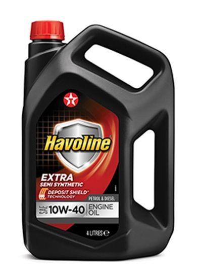 HAVOLINE EXTRA 10W-40 моторное масло TEXACO 4 литра
