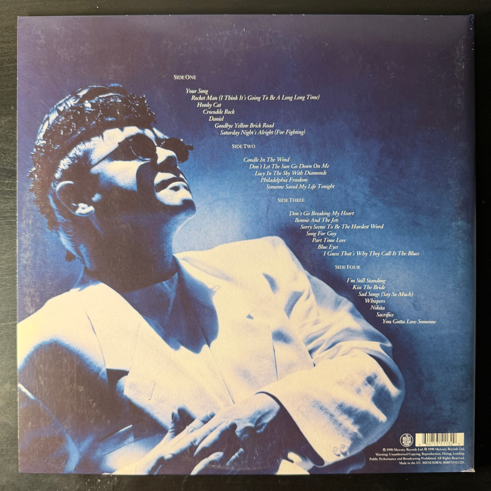 Elton John ‎– The Very Best Of Elton John 2LP (Европа 2014г.)