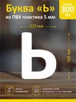 Буквы из пластика на стену