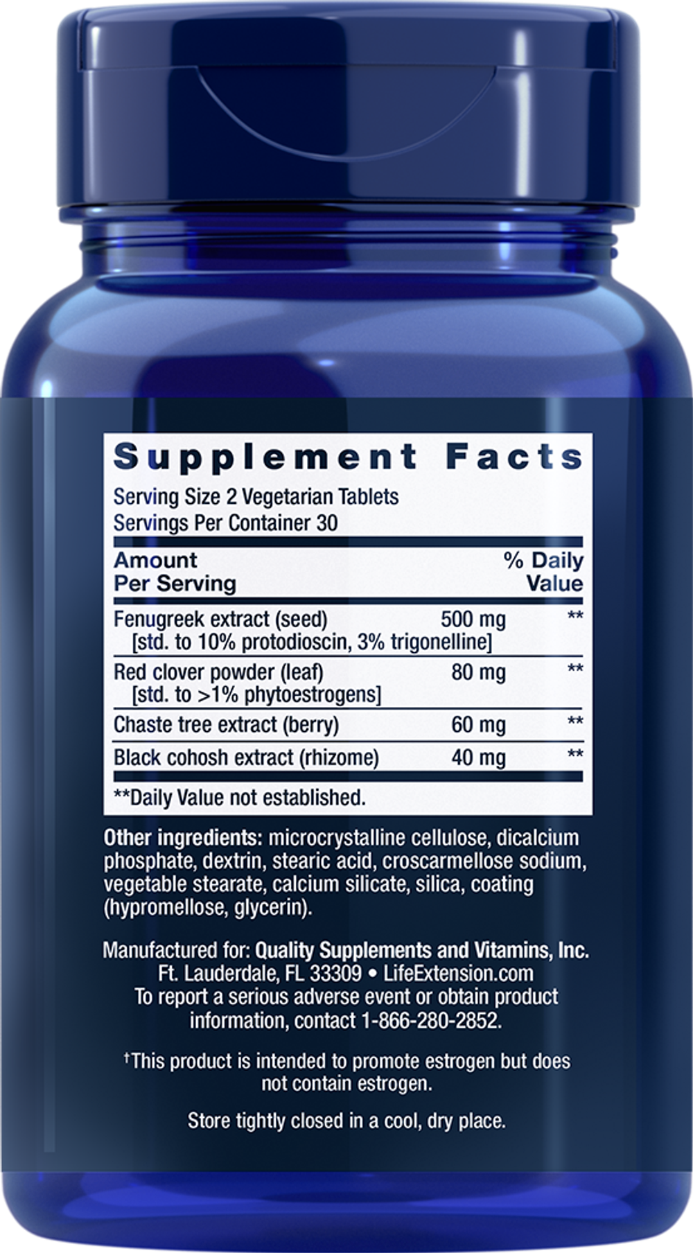 Estrogen Balance Elite 60 таблеток Life Extension
