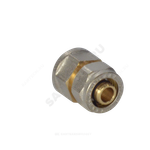 Муфта МП латунь никель обжим Дн 20х1/2" ВР ГОСТ 32415-2013 7002 Aquasfera 7002-03