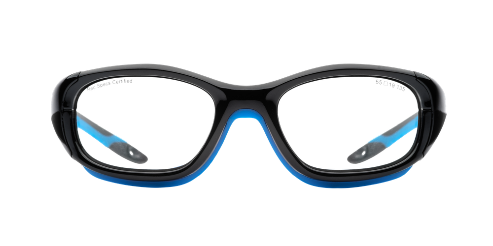 Спортивные очки с диоптриями Rec Specs / Slam XL / Shiny Black Cyan