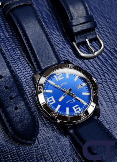 Casio MTP-VD01L-2B — мужские наручные часы