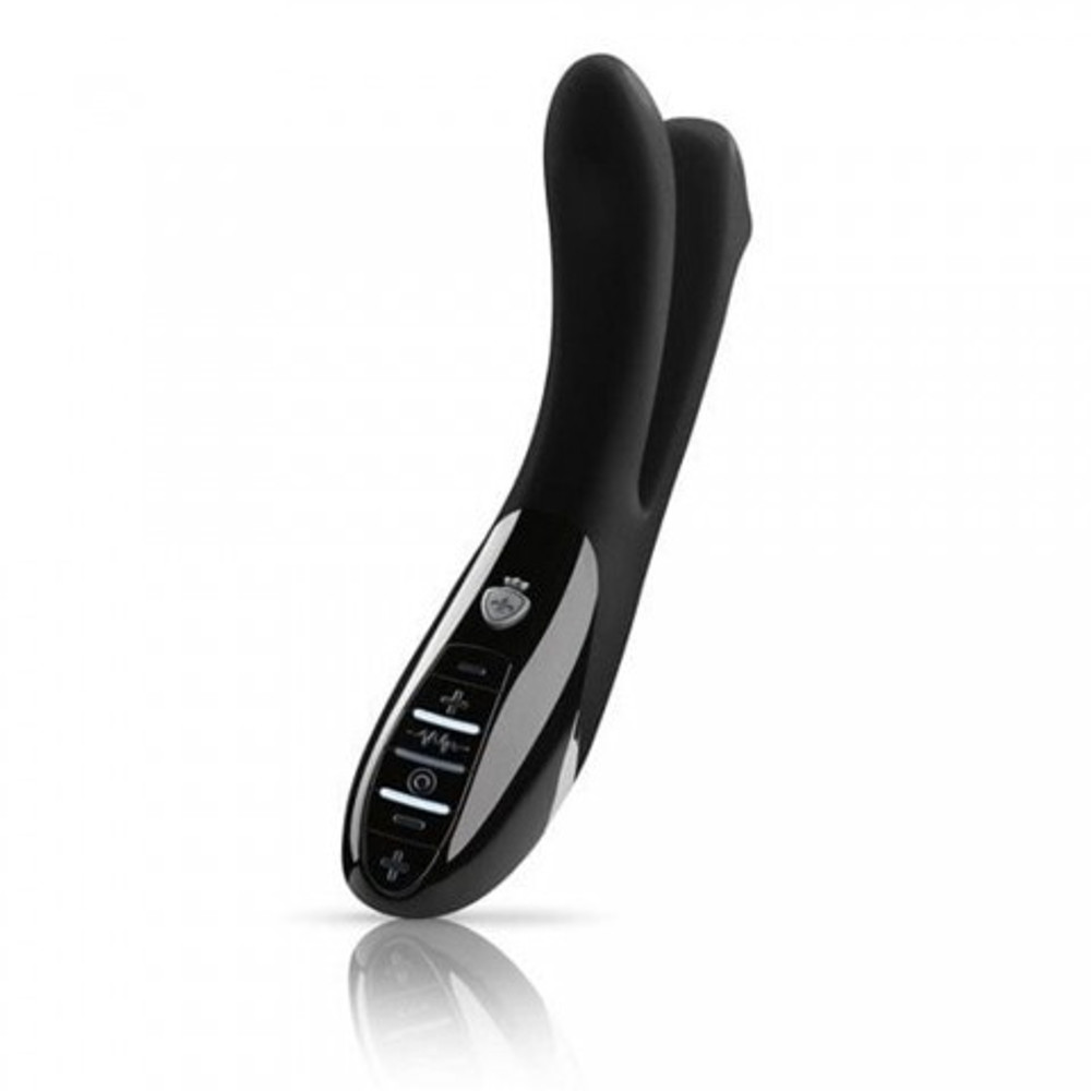 MYSTIM Вибратор с электростимуляцией Tingling Aparte eStim черный