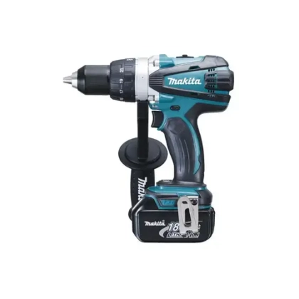 Аккумуляторная ударная дрель-шуруповёрт Makita DHP458RFE