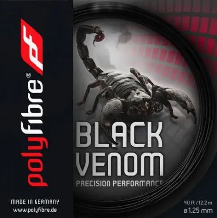 Струны теннисные Polyfibre Black Venom (12,2 m)