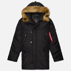 Куртка утепленная мужская ALPHA INDUSTRIES N-3B RELAXED FIT PARKA (OXFORD LOGO)