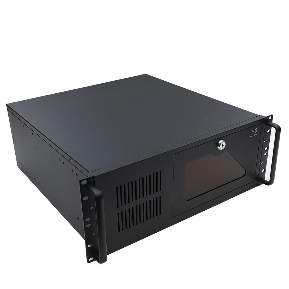 Серверный корпус Mastero 4U450, 4U, ATX, Без БП, чёрный (MST-4U-450)