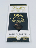 Lindt Excellence Dark Absolute темный шоколад 99% , 50 г (из Финляндии)