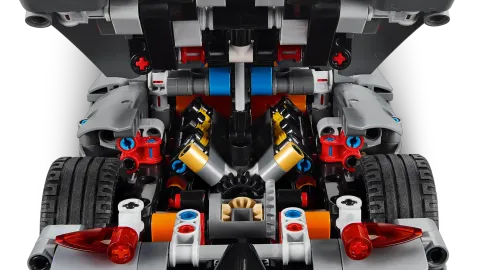 Конструктор LEGO Technic 42173 Серый гиперкар Koenigsegg Jesko Absolut