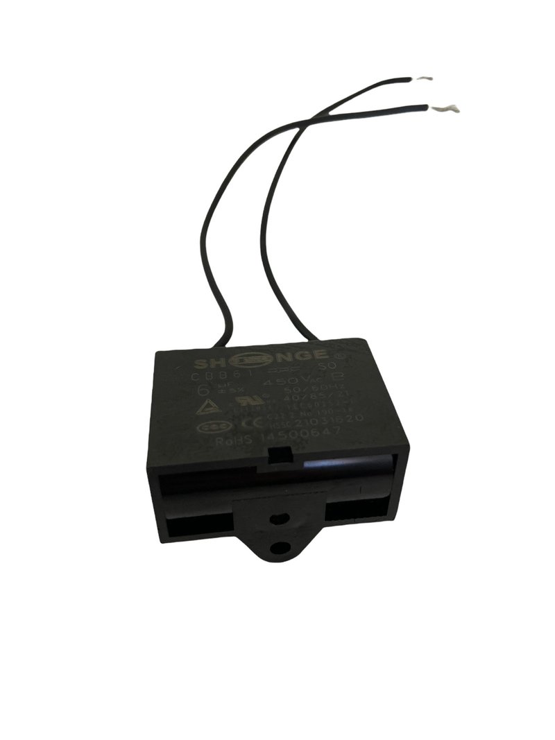 Пусковой конденсатор CBB61 6uF 6 мкФ 450V SHENGE