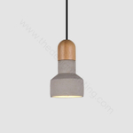 Pendant design lamp  QIE BAMBOO by Bentu Design (Grey)